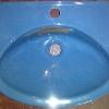 Alpine Blue Colour Bathroom Basin