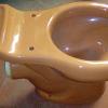 Autumn Brown Close Coupled Toilet Pan